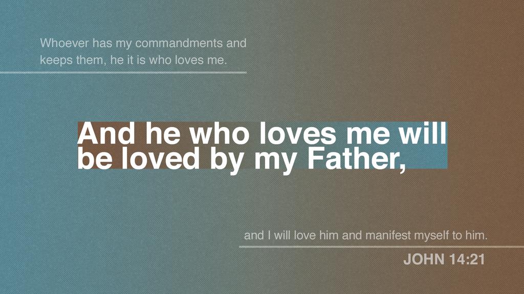 John 14:21 large preview