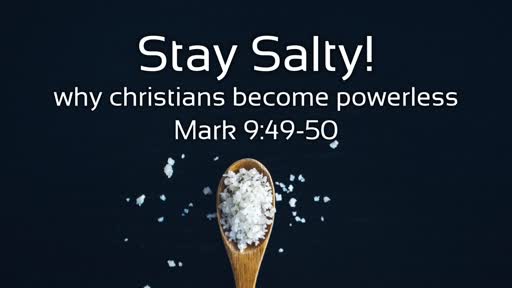 Stay Salty 9/1/2019