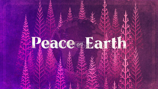 Peace On Earth Purple