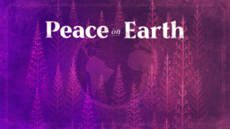 Peace On Earth Purple  PowerPoint Photoshop image 8