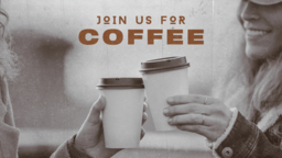 Join Us For Coffee Cup  PowerPoint Photoshop image 1