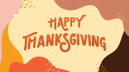 Happy Thanksgiving Type  PowerPoint Photoshop image 1