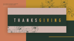 Thanksgiving Flower  PowerPoint Photoshop image 1