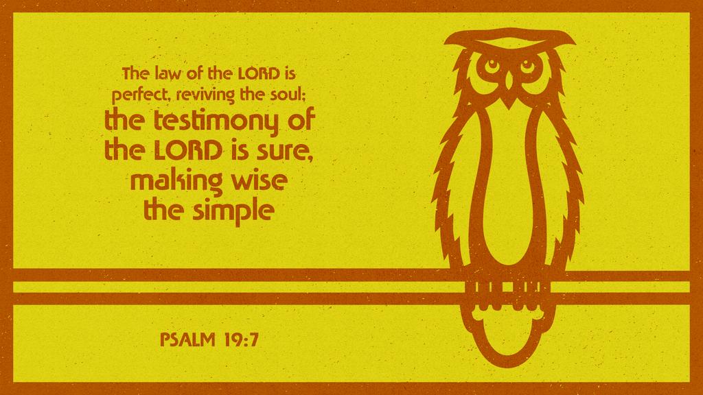 Psalm 19:7 large preview
