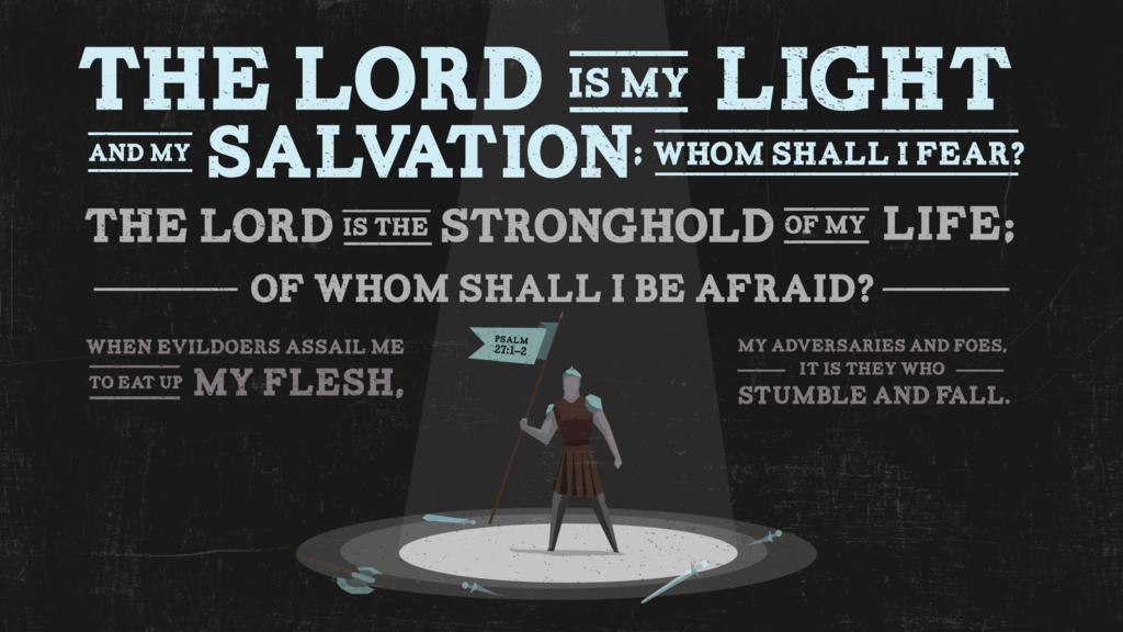 Psalm 27:1–2 large preview