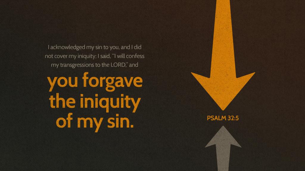 Psalm 32:5 large preview