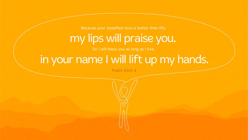 Psalm 63:3–4 large preview