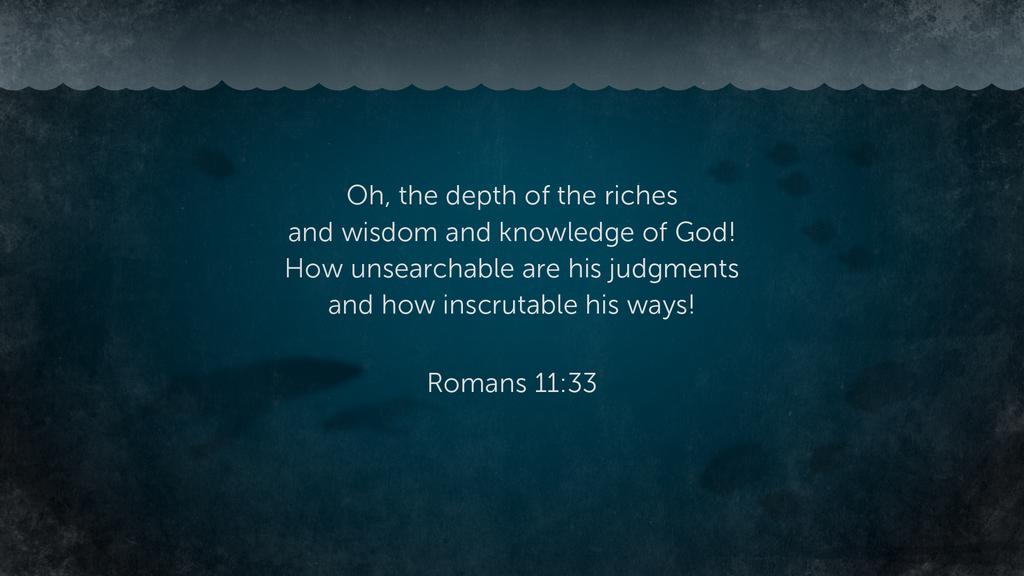 Romans 11:33 large preview