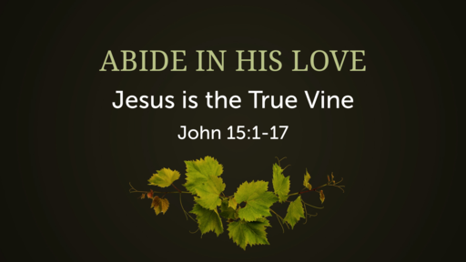 Abide in His Love 