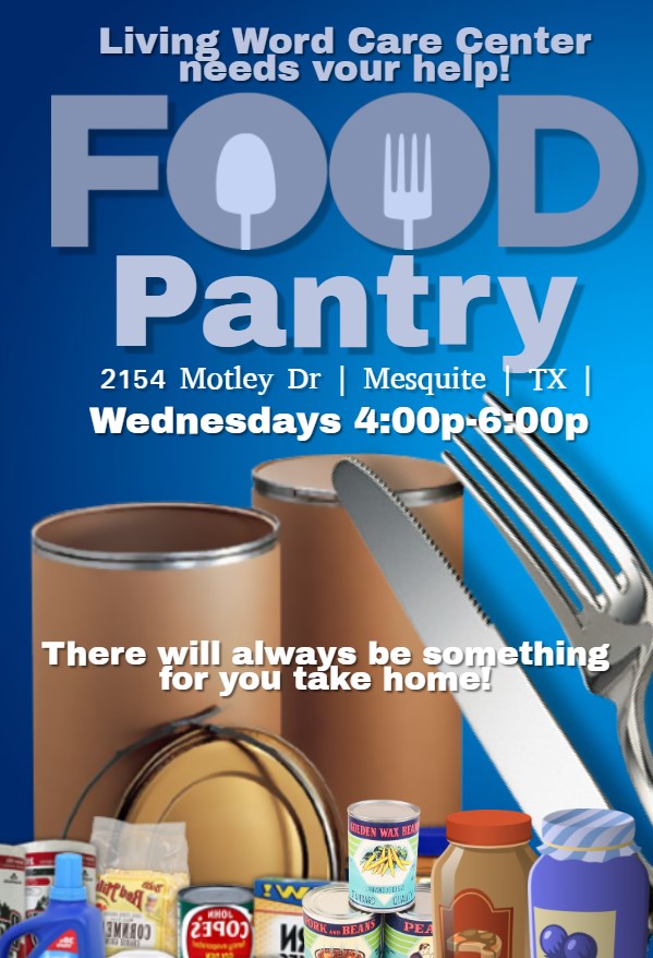 Food Pantry Rccg Living Word Parish