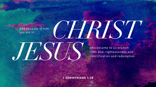 1 Corinthians 1:30