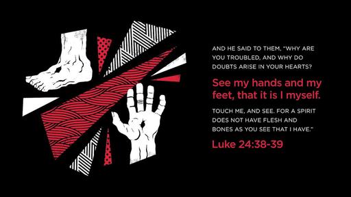 Luke 24-38-39