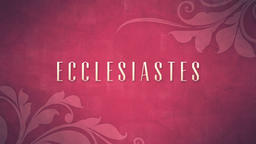Ecclesiastes  PowerPoint image 1