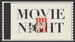 Movie Night  PowerPoint Photoshop image 1