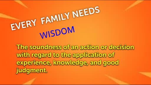 FAMILY MATTERS -Spirit of Wisdom