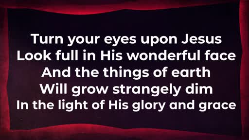 "That You May Have Life" Pastor Jim Smith 10/06/19