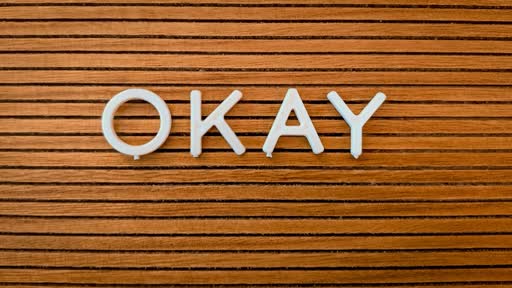 It's okay to NOT be okay