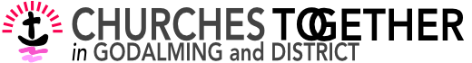 Churches Together In Godalming Logo Grey With Colour Logo