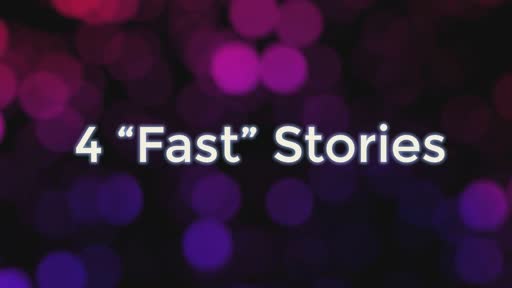 Wednesday Oct 9 - 4 "Fast" Stories