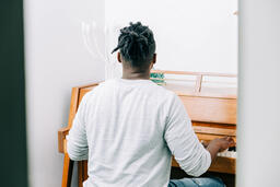 Man Playing Piano  image 3