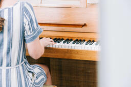 Woman Playing Piano  image 2