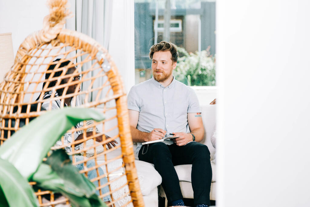 Small Group Members in Discussion large preview