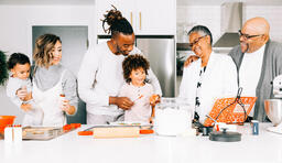 Family Baking Christmas Cookies Together  image 6