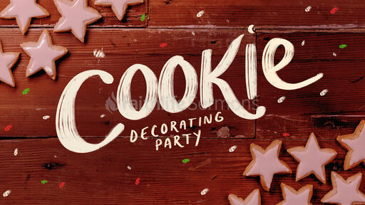 Cookie Decorating Wood