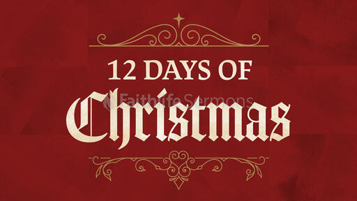 12 Days Of Christmas Red