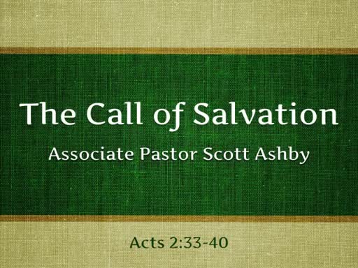 The Call of Salvation