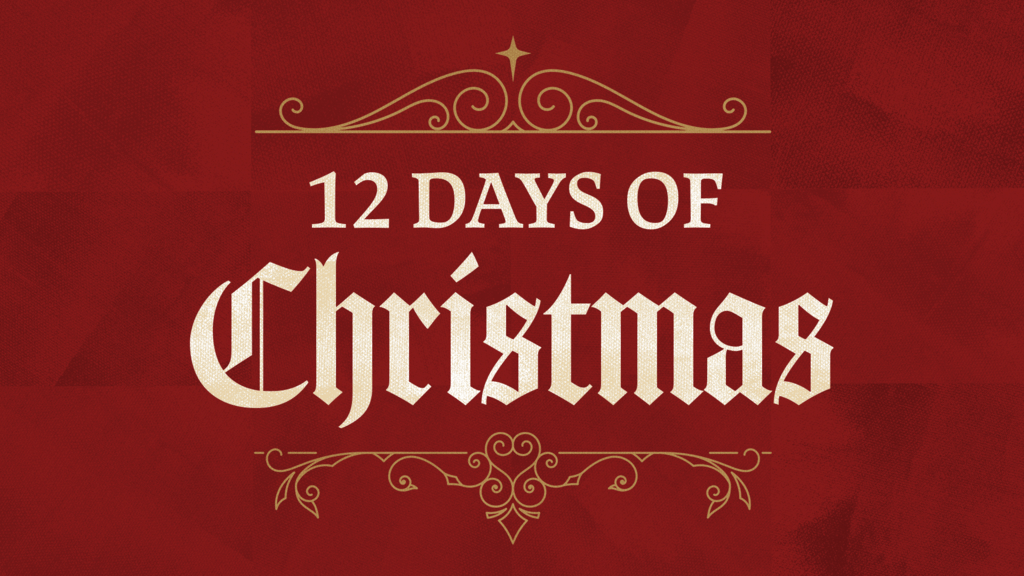 12 Days Of Christmas Red large preview