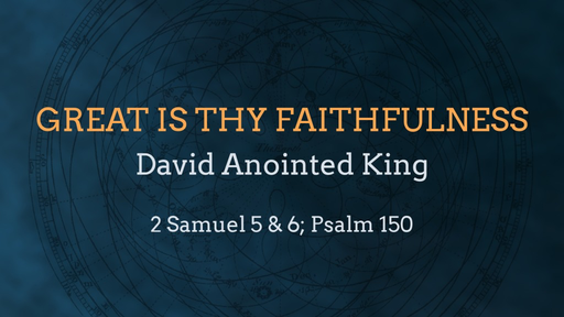 David Anointed King