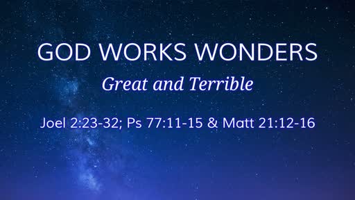 Oct 27 - God Works Wonders