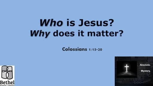 Nov 3, 2019 - Who is Jesus? Why does it matter?