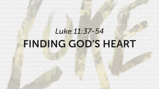11/3/19 Finding God's Heart
