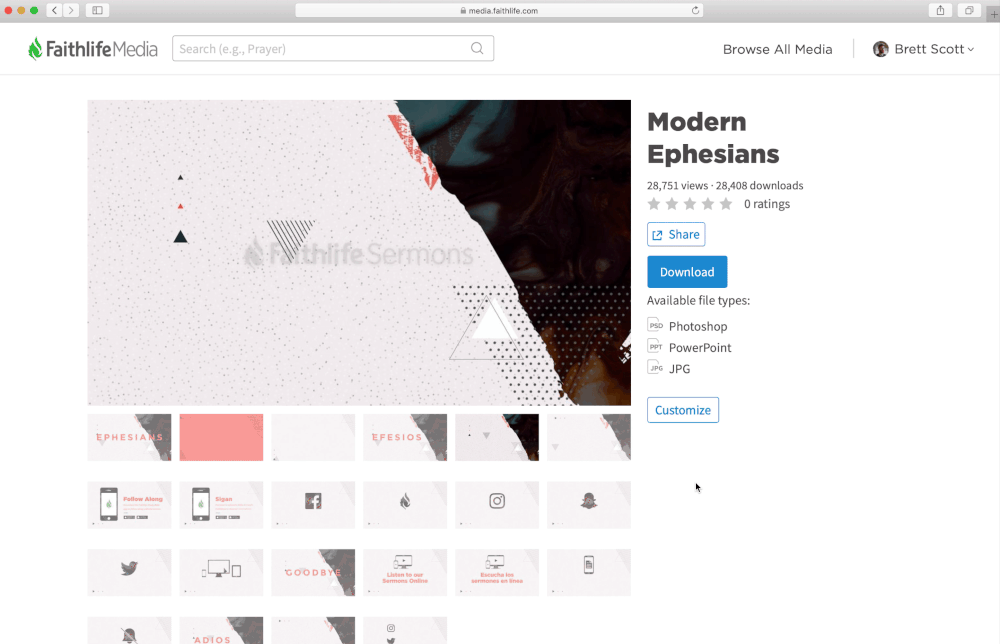 smart media editor helps you to quickly create slides for your church website, bulletins, or social media posts right on the web.