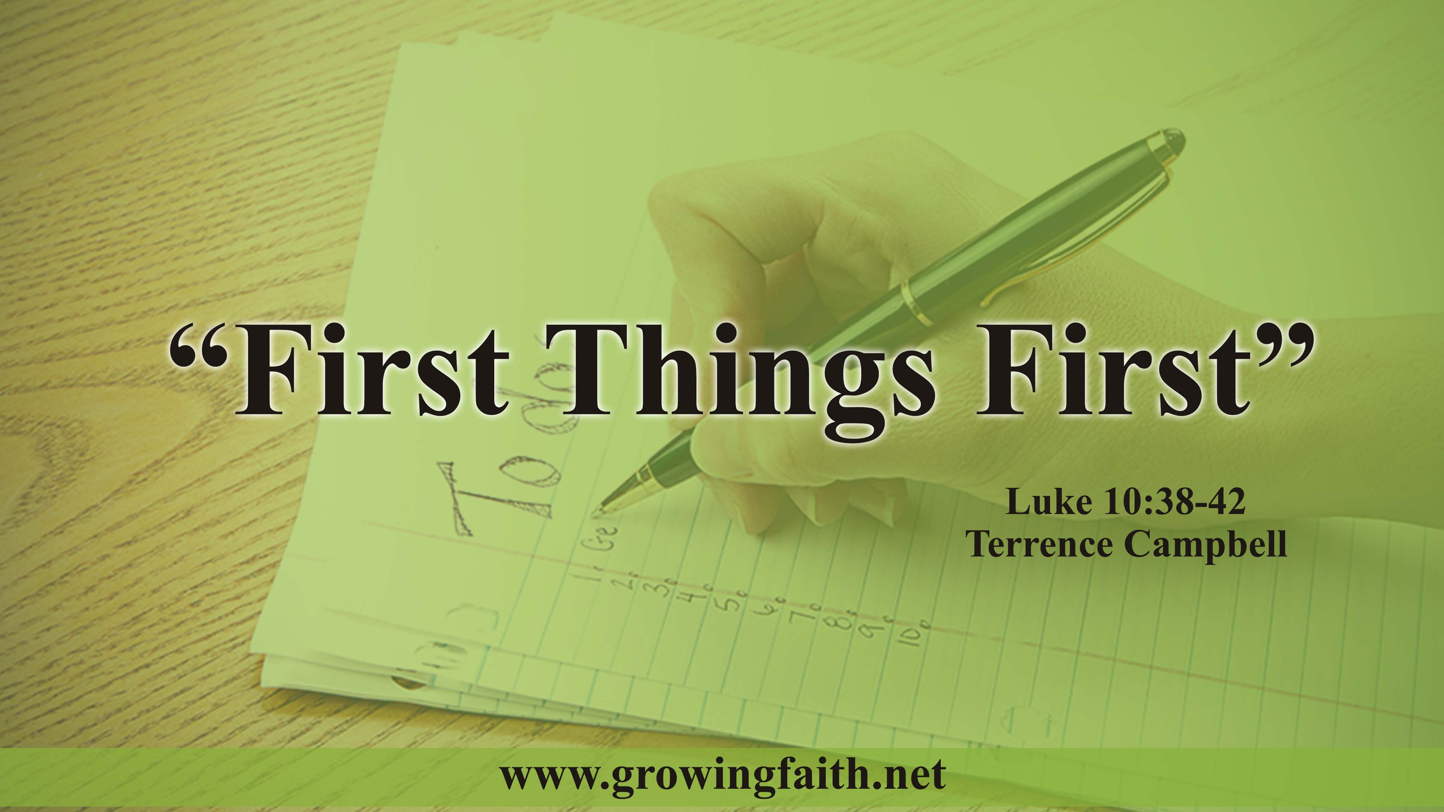 First Things First Faithlife Sermons first-things-first-faithlife-sermons