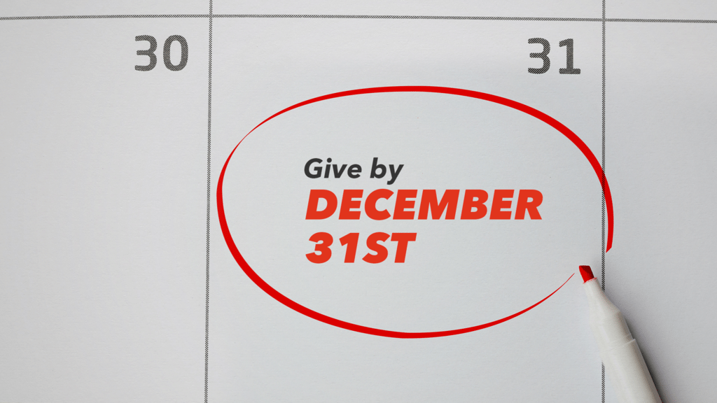 Give By December 31st large preview
