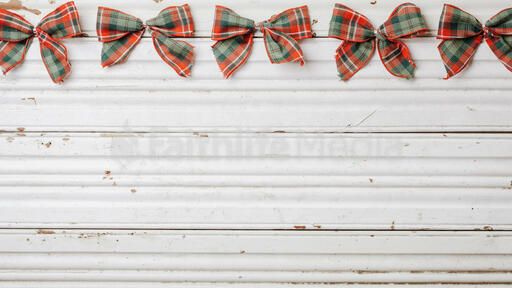 Plaid Christmas Bows