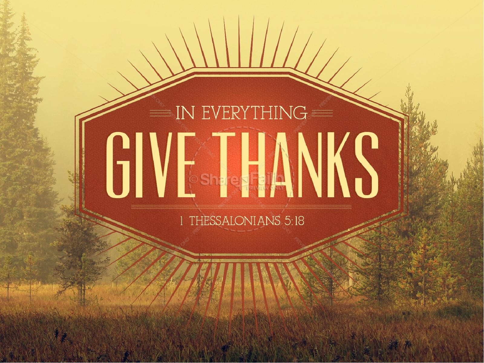 Bible Class: Thanksgiving -- In All Circumstances? | Los Fresnos Church Of  Christ