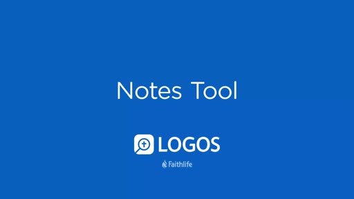 Notes Tool