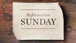 Reformation Sunday  PowerPoint Photoshop image 1