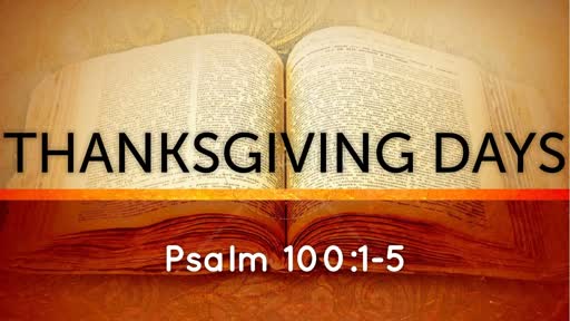 Thanksgiving Days