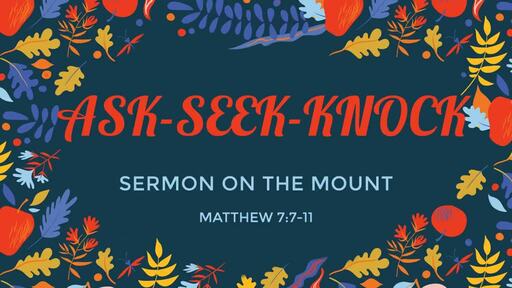 Sermon on the Mount 2019