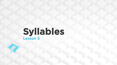 Syllables