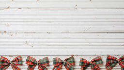 Plaid Christmas Bows  image 2