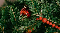 Red Christmas Ornament  image 5