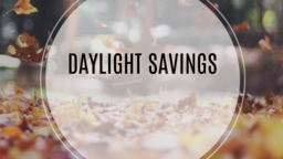 Daylight Savings  PowerPoint Photoshop image 2