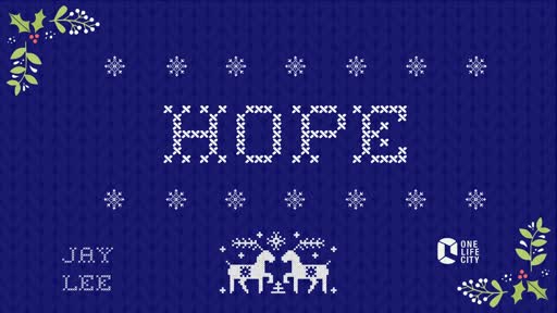 Advent Week 1: Hope