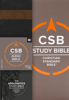 CSB Study Bible, Audio Bible, Apologetic Study Bible & Spurgeon Study Bible Notes